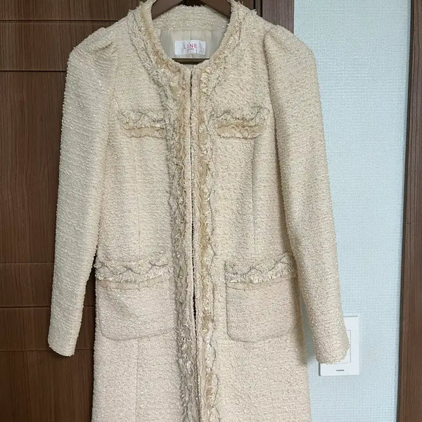 [BUNJANG] LINE by LYNN Tweed Jacket / LINE by LYNN 트위드 자켓