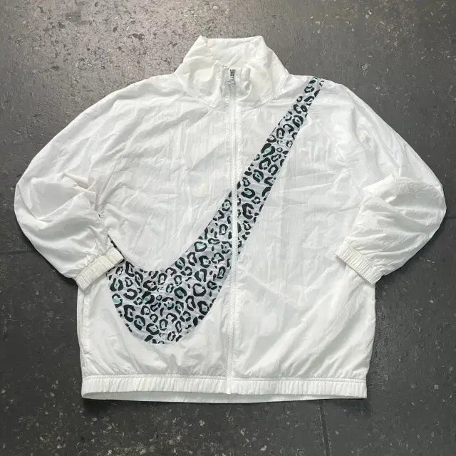 [BUNJANG] Nike Big Swoosh Animal Windbreaker / 100 나이키 애니멀 빅스우시 바람막이
