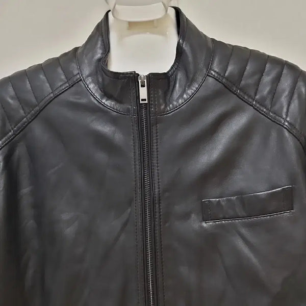 [BUNJANG] Religion Genuine Lambskin Leather Jacket Men's Size 100 / 양가죽자켓/릴리전/가벼운/부드러운/새옷수준/정품/남성100