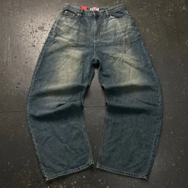 [BUNJANG] OOTJ Wide Denim Pants / 100 OOTJ 와이드 데님팬츠