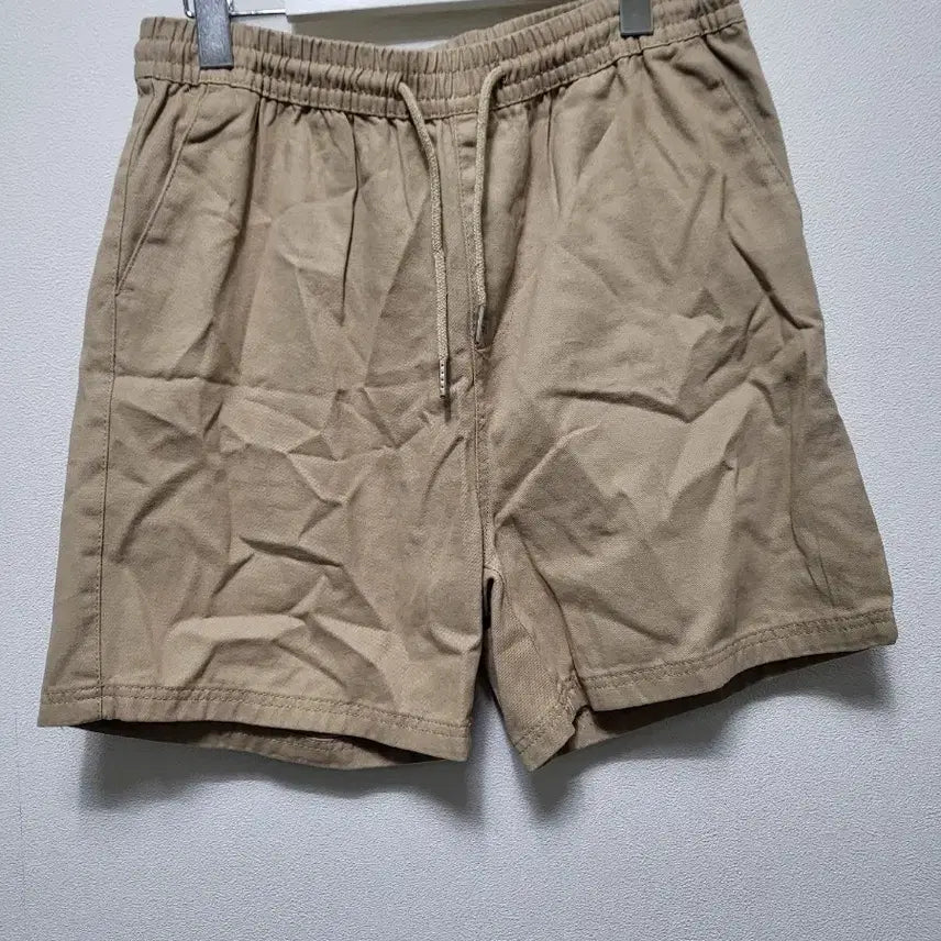 [BUNJANG] R Studio Beige Cotton Shorts / 72116 R스튜디오 베이지 코튼 반바지