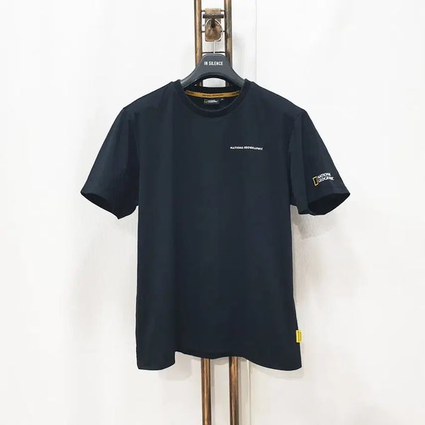 [BUNJANG] National Geographic Small Logo Sorona Coolmax Short Sleeve T-Shirt XL / (JJ30835)내셔널지오그래픽 반팔 티셔츠 105