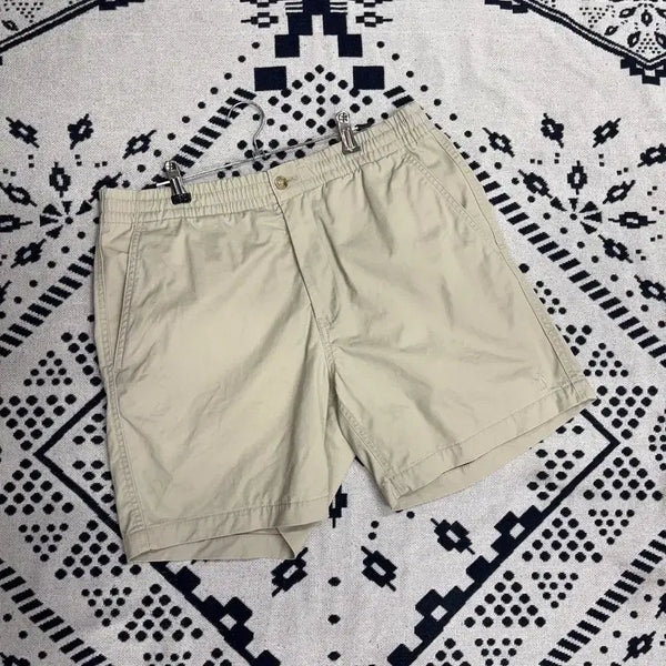 [BUNJANG] Polo Ralph Lauren New QR Banding Shorts M / 폴로 랄프로렌 신형 QR 밴딩 반바지 M P00443