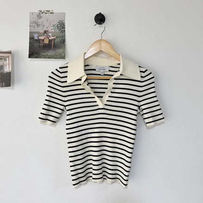 [BUNJANG] And Other Stories Ribbed Collar Knit XS / [택포] [XS] 앤아더스토리즈 골지 카라 니트