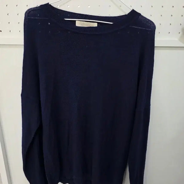 [BUNJANG] Vanessa Bruno Cashmere Knit Navy Size 1 / 바네사브루노 캐시미어 니트 1 네이비