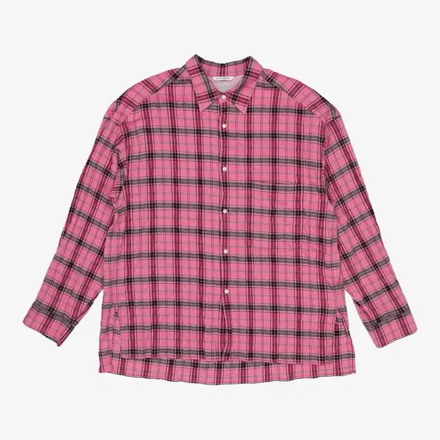 [BUNJANG] Mim The Wardrobe Mixberry Check Shirt Size 2 / 밈더워드로브 믹스베리 체크셔츠 2