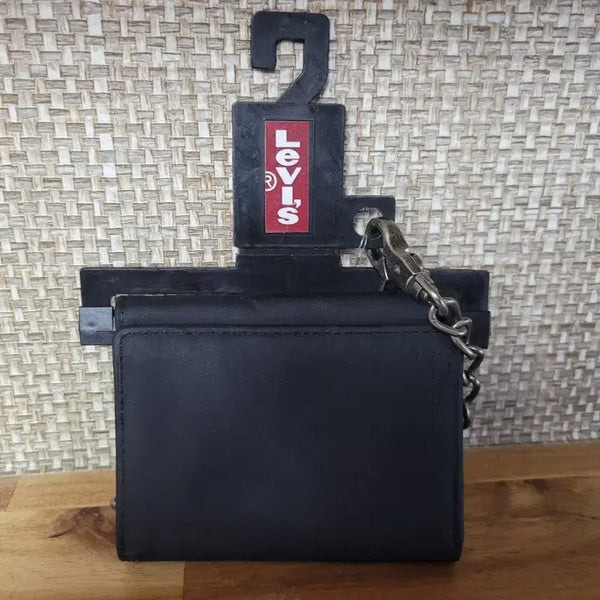 [BUNJANG] Levi's Genuine Leather Chain Wallet Vintage American Casual / 리바이스 소가죽 체인 지갑 빈티지 아메카지