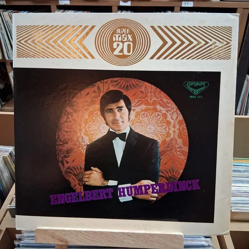 [BUNJANG] Engelbert Humperdinck SUPER MAX 20 LP Album / 엔겔베르트 험퍼딩크 LP 앨범 SUPER MAX 20