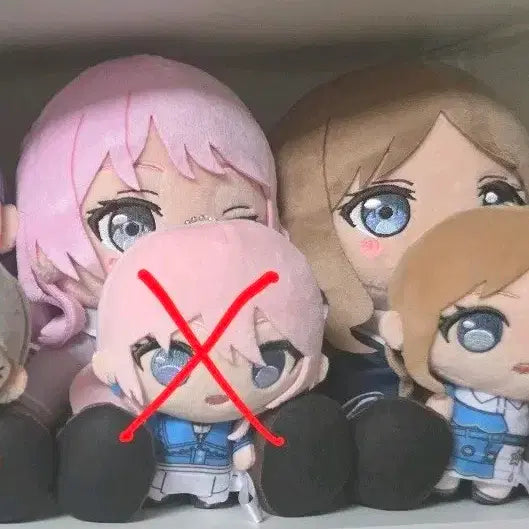 [BUNJANG] Maigo Anon Suyo Uniform Plush Set / 마이고 아논 소요 교복누이 세트