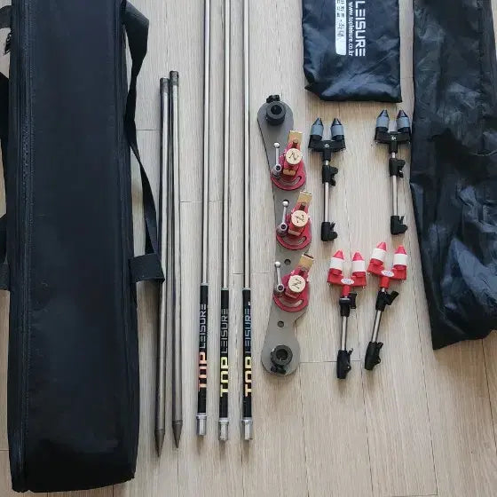[BUNJANG] Top Leisure Fishing Rod Rest Set / 민물낚시 탑레져 받침틀