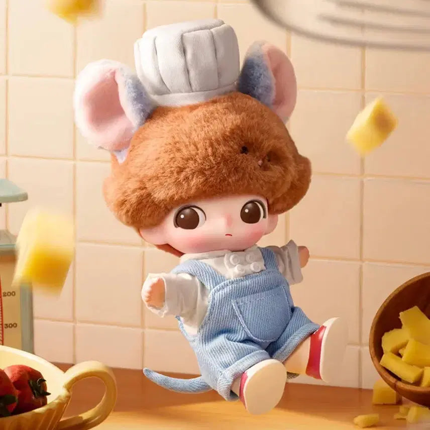 [BUNJANG] Dimoo World Pixar Series Remy Doll Keychain (Sealed) / (미개봉정품) 디무 월드 픽사 시리즈 인형 키링 - Remy