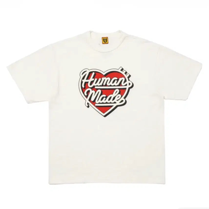 [BUNJANG] Human Made Graphic T-Shirt #7 White / 휴먼 메이드 그래픽 티셔츠 #7 화이트