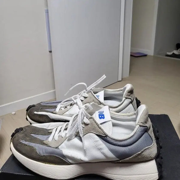 [BUNJANG] New Balance 327 White/Grey Sneakers (265mm) / 뉴발란스 327 화이트/그레이 265mm 상태매우좋음