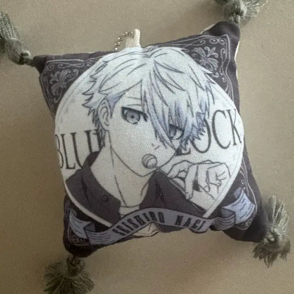 [BUNJANG] Blue Lock Nagi Seishiro Gacha Cushion Keychain / 블루록 나기 세이시로 가챠 쿠션 키링