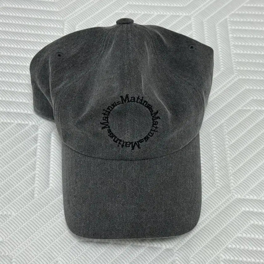 [BUNJANG] Matinkim Charcoal Hat / 마뗑킴 모자