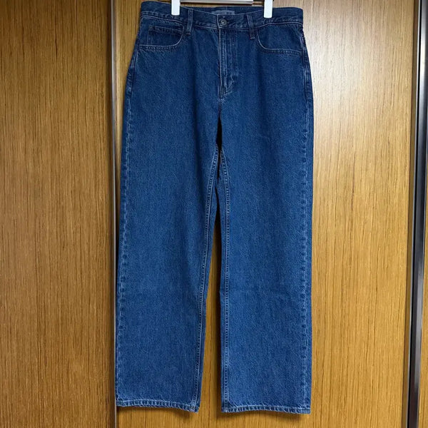 [BUNJANG] Uniqlo JWA Straight Jeans 32 Waist / 유니클로 jwa 스트레이트 진 64블루 32사이즈 (구판)