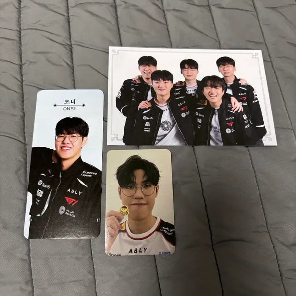 [BUNJANG] T1 Official Popup Postcard Bookmark Bundle Set / [일괄] 오너 암행천문 팝업 엽서 특전 포카 책갈피 티원 T1