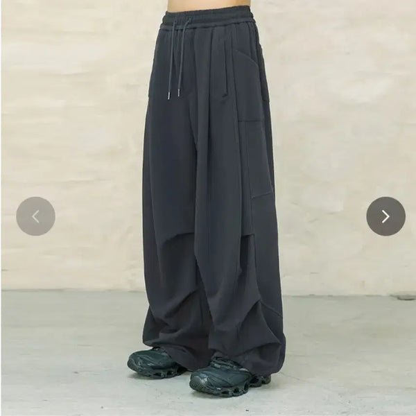 [BUNJANG] Begin 202 Void Parachute Sweat Pants (Charcoal) / 비긴202 보이드 파라슈트 스웻 팬츠(차콜) 팝니다.