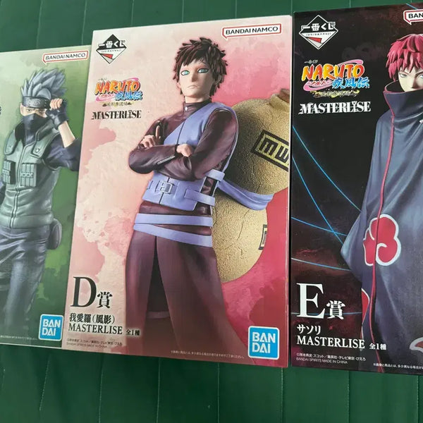 [BUNJANG] Naruto Ichiban Kuji Kakashi, Gaara, and Sasori Figures Bundle Set / (택포 15.0 세트) 나루토 제일복권 카카시 C상, 가아라 D상, 사소리 E상
