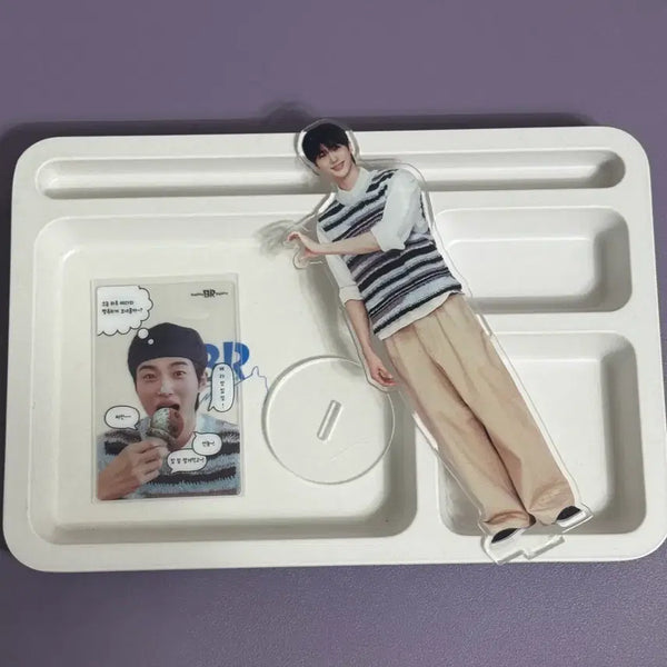 [BUNJANG] Byun Woo-seok Baskin-Robbins Tray Set Photocard / 변우석 배스킨라빈스 트레이 세트 양도