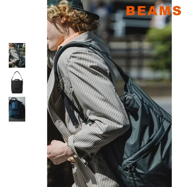 [BUNJANG] BEAMS PLUS x Standard Supply Two-Way Zip Tote Bag / 빔즈 플러스 별주 스탠다드서플라이 투웨이 짚토트백