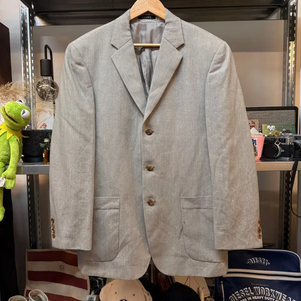 [BUNJANG] DKNY Mohair Blend Three-Button Jacket / DKNY 마혼방 쓰리버튼 자켓