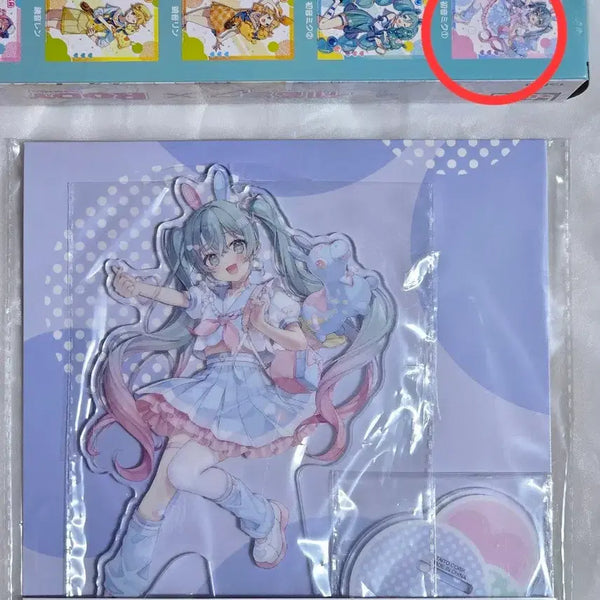 [BUNJANG] Rody Miku B-Prize Acrylic & I-Prize Poster Bundle Set / 로디 미쿠 B상 아크릴 I상 로디미쿠 일러스트 포스터 일괄
