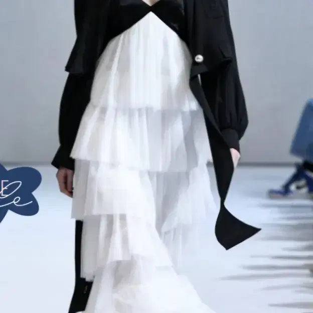 [BUNJANG] Romancic Tiered Tulle Dress / 새상품)로맨시크 티어드 튤 드레스