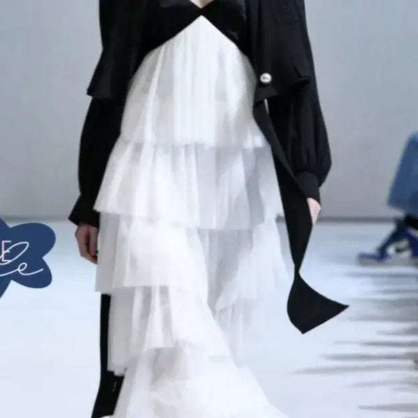 [BUNJANG] Romancic Tiered Tulle Dress / 새상품)로맨시크 티어드 튤 드레스