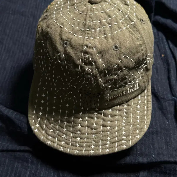 [BUNJANG] Mont-Bell Sashiko Boro Cap M / 몽벨 사시코 보로 캡 M