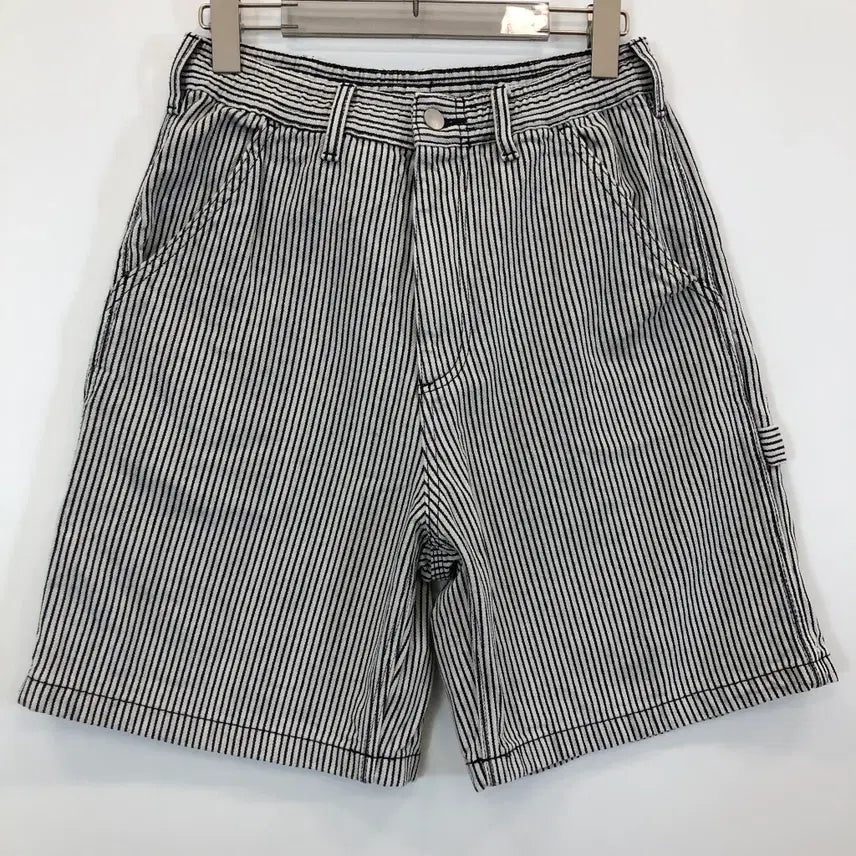 [BUNJANG] GU Hickory Carpenter Shorts Size S (26 inch waist) / GU 히코리 카펜터쇼츠 S 26 밴딩