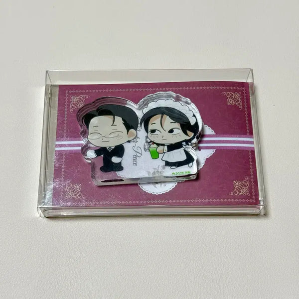 [BUNJANG] Joo Yeongpyeong REBOM Salon de Bon SD Couple Acrylic Stand / 주의평화 레봄 살롱드르봉 SD커플아크릴 양도