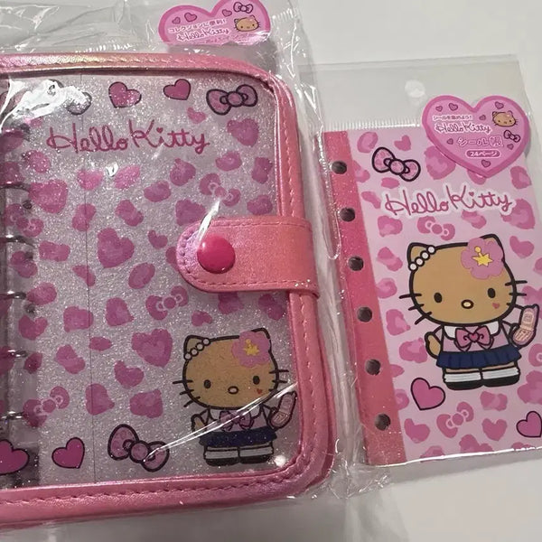 [BUNJANG] Hello Kitty Kogyaru Tanning Gyaru Seal Binder with Inserts / (반택포2.3)헬로키티 씰 바인더 코갸루 태닝갸루 속지 포함