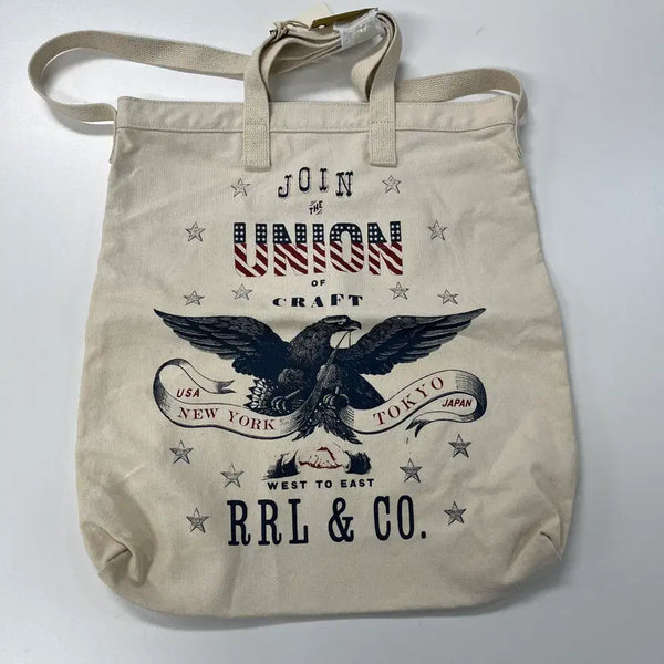[BUNJANG] RRL Double RL Canvas 2-Way Tote Bag Shoulder Bag / [미사용] RRL 더블알엘 캔버스 2WAY 토트백 숄더백