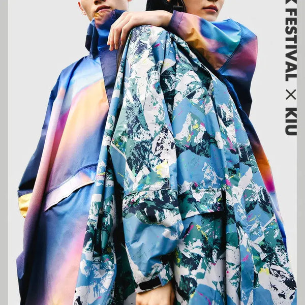 [BUNJANG] KiU Waterproof Rain Poncho / 키우 방수 레인 판초
