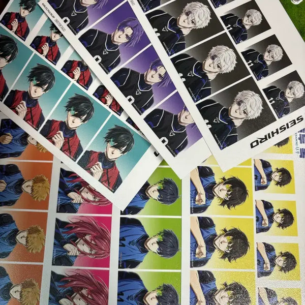 [BUNJANG] Blue Lock The Movie Seishiro Nagi Episode Special Trading Photo Set / 블루록 극장판 나기 세이시로 에피소드 특전 증명사진 세트 레오 이사기 일괄