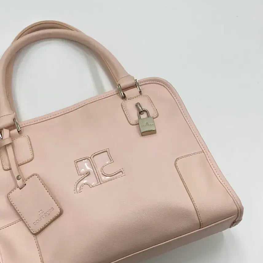 [BUNJANG] Courreges Pink Tote Bag / 꾸레쥬 핑크 토트백