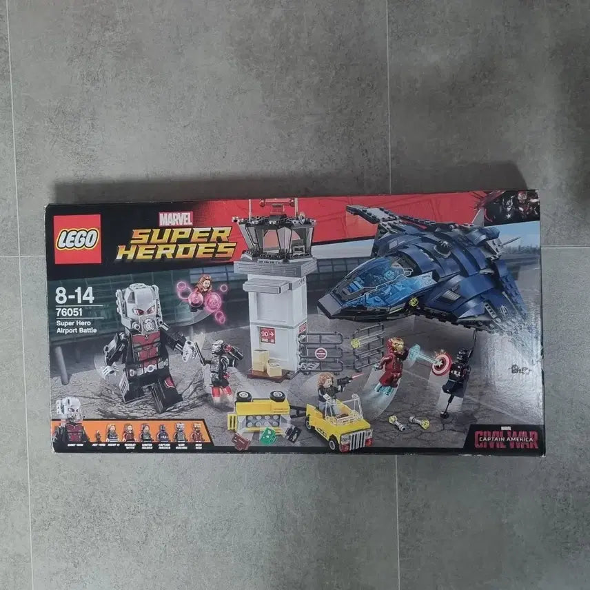 [BUNJANG] LEGO Marvel Captain America: Civil War Super Hero Battle 76051 (New In Box) / (NIB) 레고 마블 캡틴아메리카 시빌워 슈퍼 히어로 격전 76051
