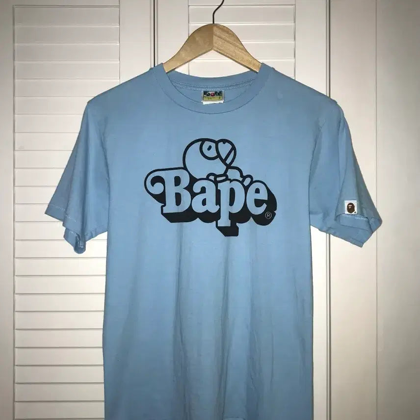 [BUNJANG] BAPE Milo on BAPE Short Sleeve T-Shirt / 베이프 마일로 온 베이프 반팔 티셔츠