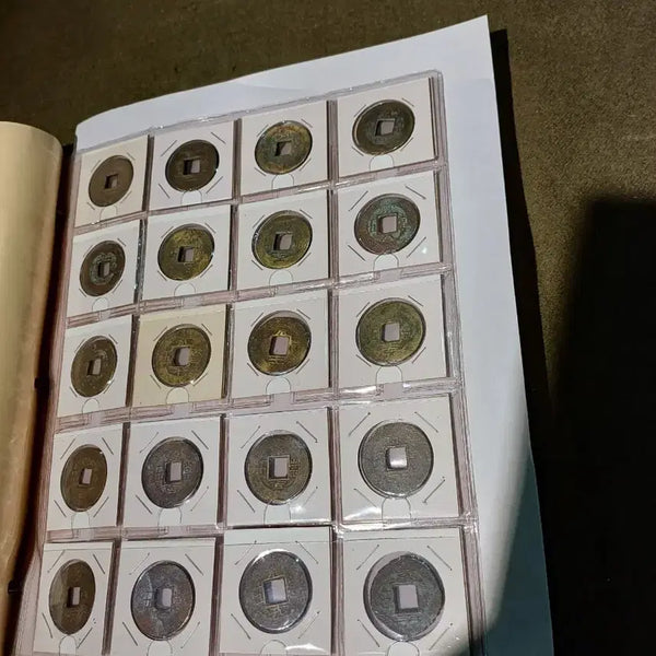 [BUNJANG] Sangpyeongtongbo Dang-o-jeon Set (Lower Numbers 1-27) / 상평통보 당오전 배경 하부숫자1~27 완전세트