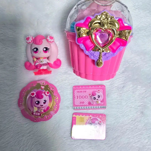 [BUNJANG] Catch Teenieping Berry Hat-chuping Cupcake Figure / 캐치티니핑 베리 하츄핑 컵케이크 피규어
