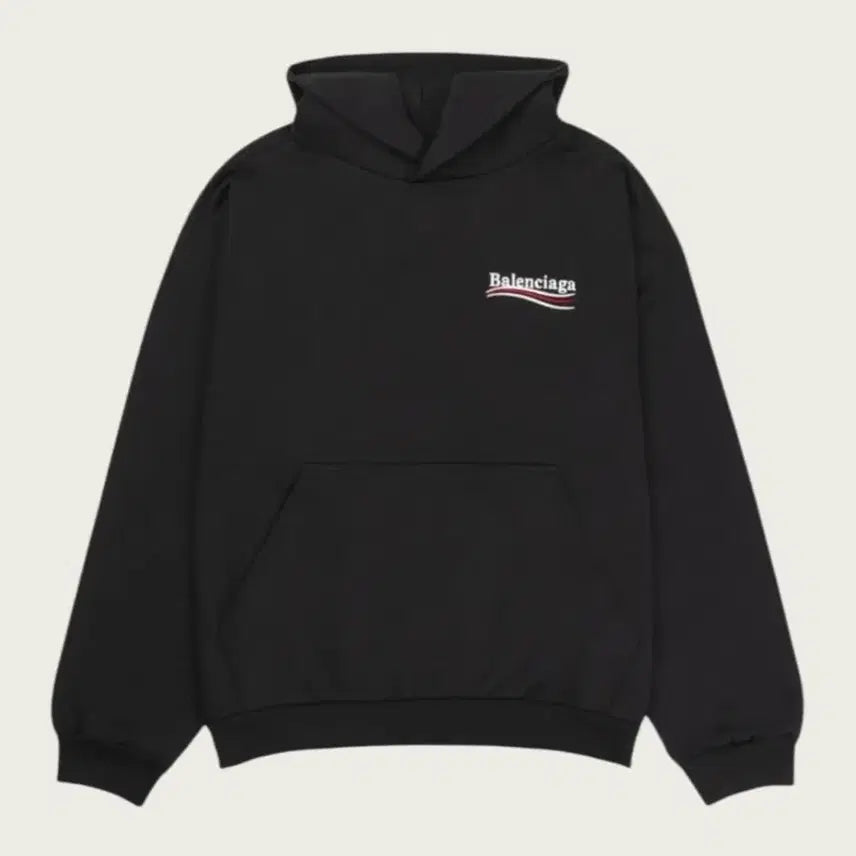 [BUNJANG] Balenciaga Wave Logo Hoodie / 발렌시아가 웨이브로고 후드티