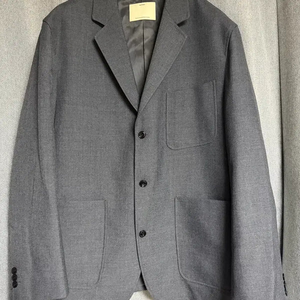 [BUNJANG] Pottery Wool Sport Jacket Dark Grey Size 5 / 포터리 울 스포츠 자켓 다크그레이 5사이즈
