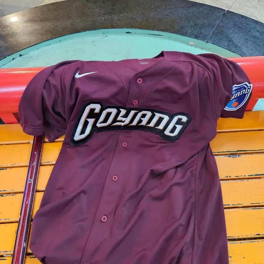 [BUNJANG] Goyang Heroes Lee Kang-jun Autographed Baseball Uniform XL / 고양 히어로즈 유니폼  이강준  판매