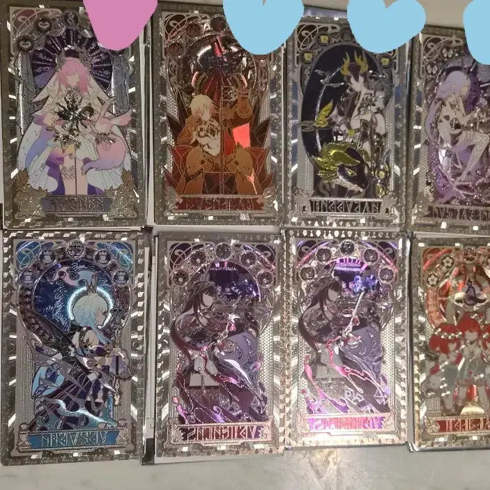 [BUNJANG] Honkai: Star Rail Holographic Refraction Tarot Cards / 붕스 붕괴 스타레일 내가 쓰는 대로 홀로그램 굴절 타로 카드 키레네 카스토리스 마이데이 아낙사