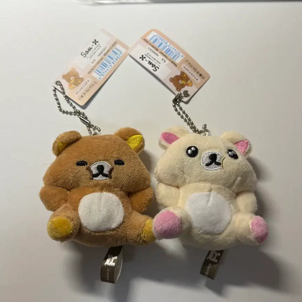 [BUNJANG] Rilakkuma Korilakkuma Keyring Bundle Set / 리락쿠마 코리락쿠마 키링 일괄