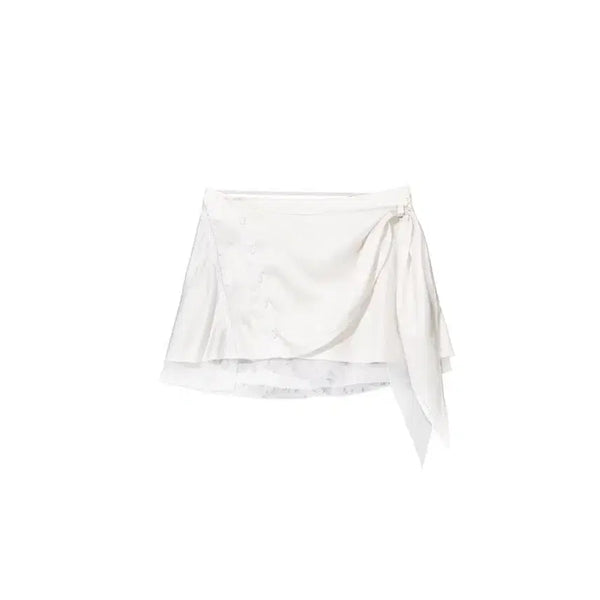[BUNJANG] Hyein Seo Tied Mini Skirt / 혜인서 Tied Mini Skirt - 0/1