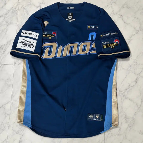 [BUNJANG] NC Dinos 2023 Authentic Away Jersey (L/100) / NC다이노스 2023 어센틱 원정유니폼 L(100)