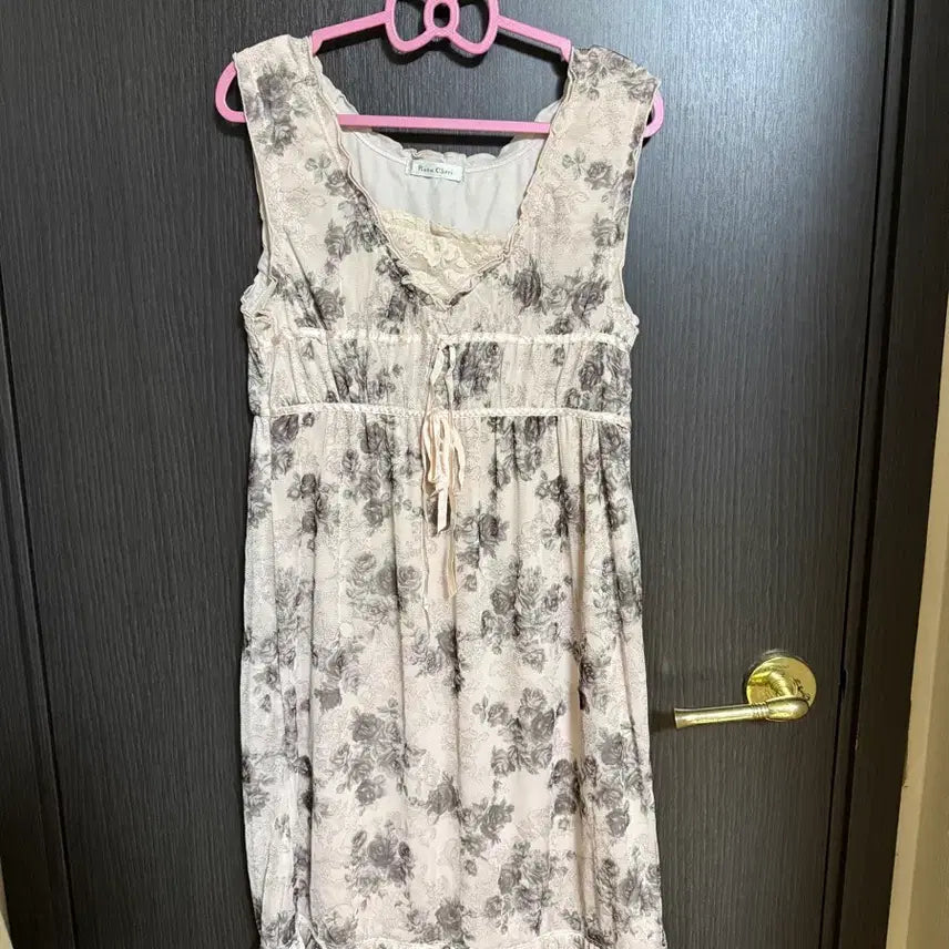 [BUNJANG] Rosa Cherry Floral Midi Dress / 로사체리 빈티지 원피스 마루