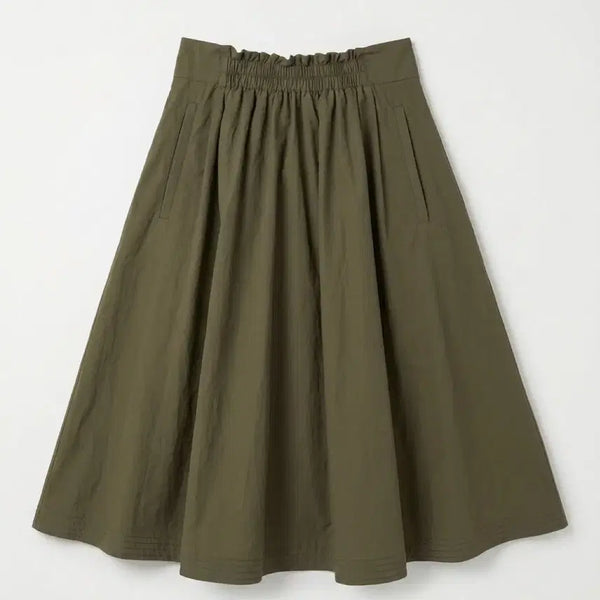 [BUNJANG] Olive des Olive Khaki Banding Skirt / 여성67/ 올리브데올리브 밴딩 카키 스커트 치마 빈티지킹